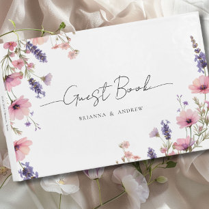 Livre D'or Mariage Floral spécifique au client 