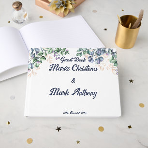 Livre D'or Mariage Harmonie Fleur Sauvage