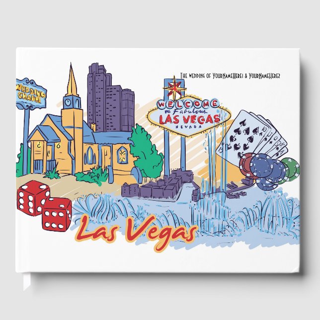 Livre D'or Mariage Las Vegas (Recto)