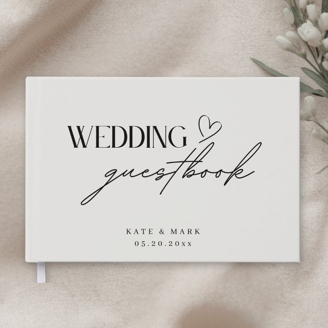Livre D'or Mariage Minimaliste (Créateur téléchargé)