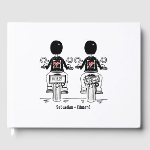 Livre D'or Mariage motocyclette Grooms