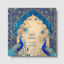 Mariage musulman élégant indien vintage paon