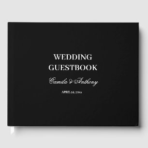 Livre D'or Mariage noir et blanc
