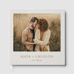 Livre D'or Mariage Photo Bohème Rustique