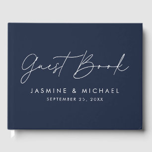 Livre D'or Mariage photo de script naval moderne