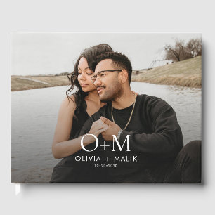 Livre D'or Mariage photo simple et moderne en couple