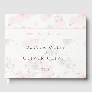 Livre D'or Mariage Rose de thé doux