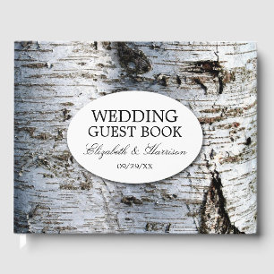 Livre D'or Mariage rustique de Birch Tree