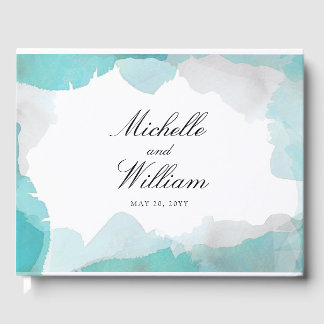 Livre D'or Mariage Turquoise Debonair