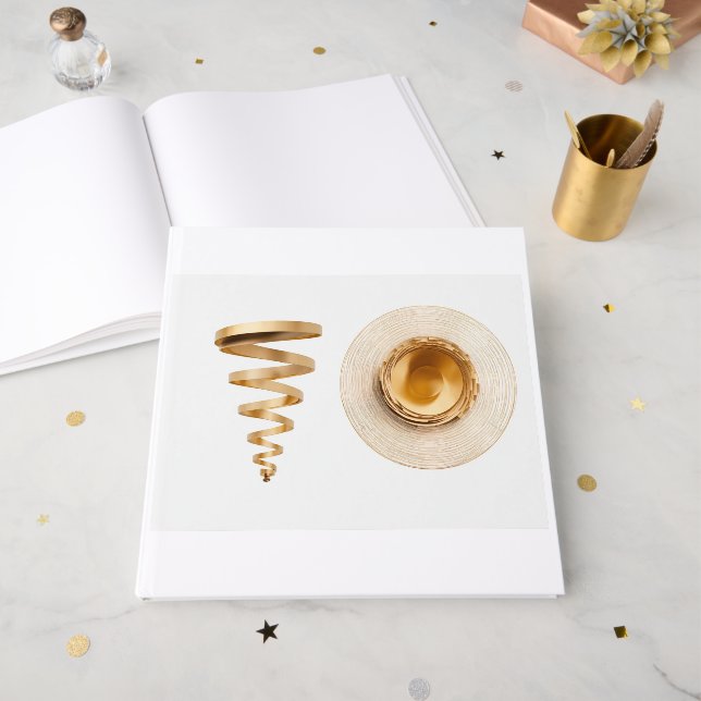 Livre D'or Mariages > Invitations et papeterie > (Recto ouvert)