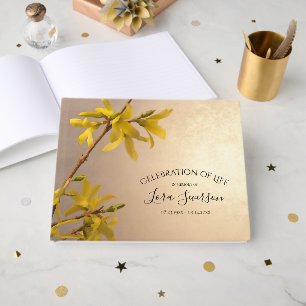 Livre D'or Mémorial de la Forsythie Jaune