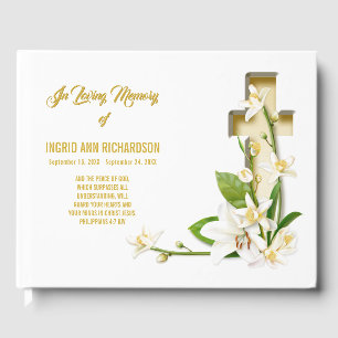 Livre D'or Mémorial des écritures de Lily Cross