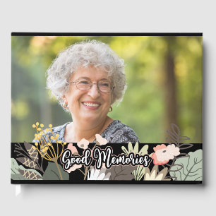 Livre D'or Memorial Loving Memory Funérailles Célébration de