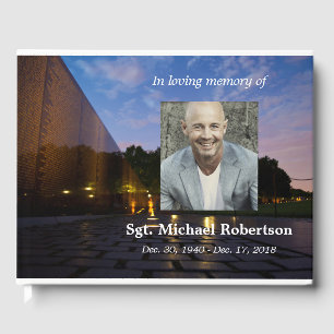 Livre D'or Mémorial personnalisé des vétérans du Vietnam