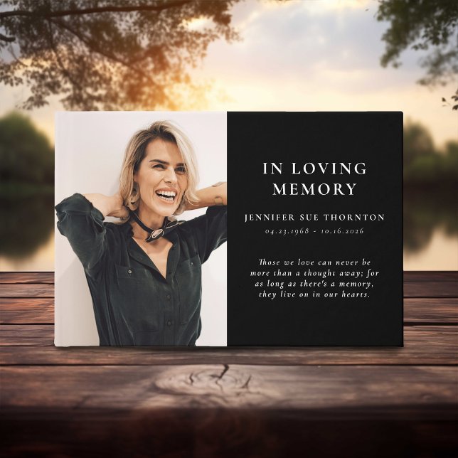 Livre D'or Memorial Photo & Message Sympathy  (Créateur téléchargé)