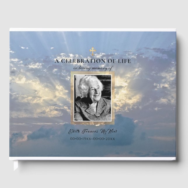 Livre d'or Mémorial Soleil+Ciel de PixDezines (Recto)