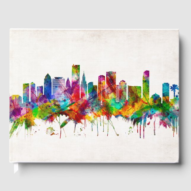 Livre D'or Miami Florida Skyline (Recto)
