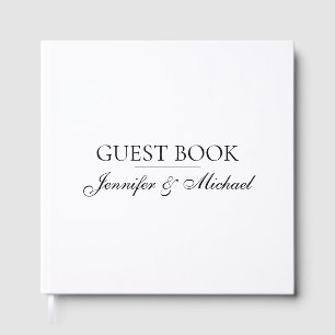 Livre D'or Minimaliste Moderne Élégant Professionnel