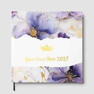 Livre D'or Miss America comme couronne en feuille pour scrapb