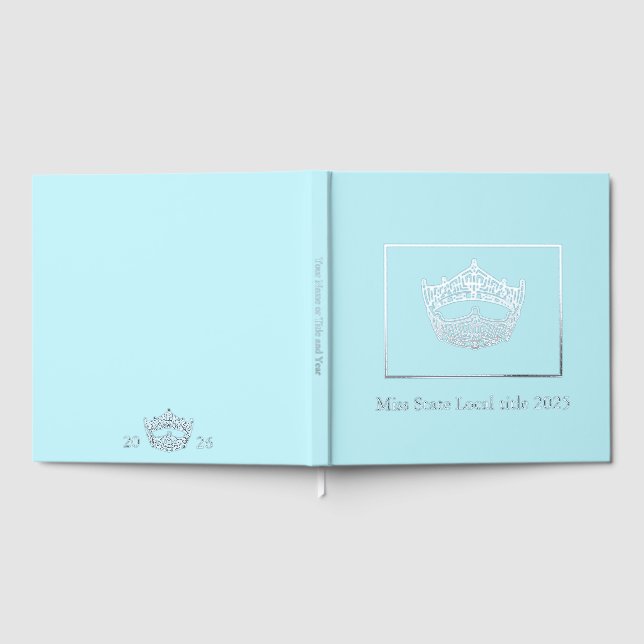 Livre D'or Miss America Pageant Crown Foil Scrap (Complet)