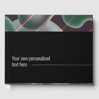 Livre D'or Moderne argent mercure liquide peinture abstraite