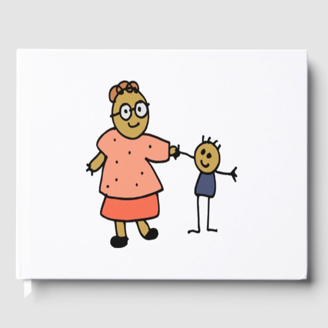 Livre D'or Mom and Son (Recto)