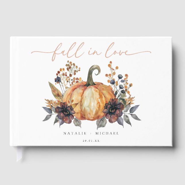 Livre D'or Moody Fall Mariage (Recto)