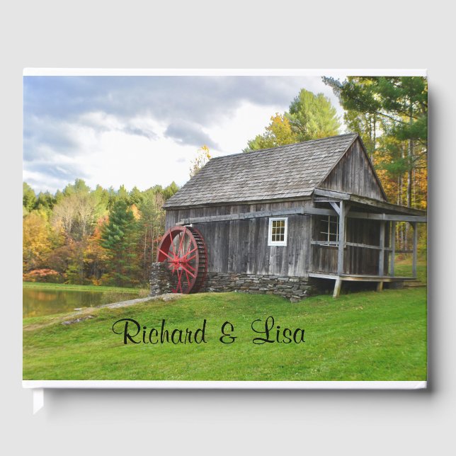 Livre D'or Moulin rustique à l'automne (Recto)