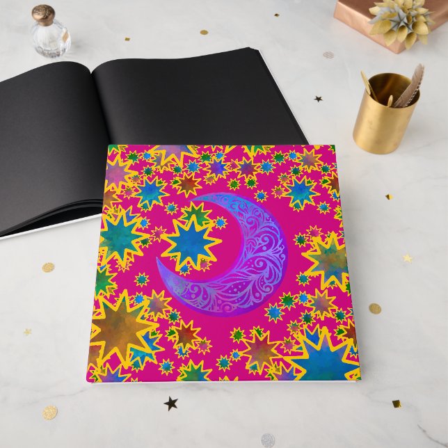 Livre D'or Mystic Moon Dreams (Recto ouvert)
