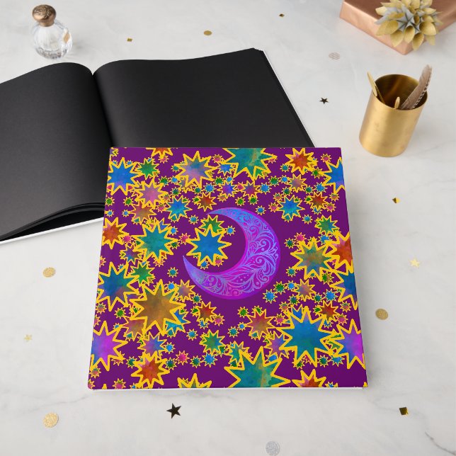 Livre D'or Mystic Moon Magic (Recto ouvert)