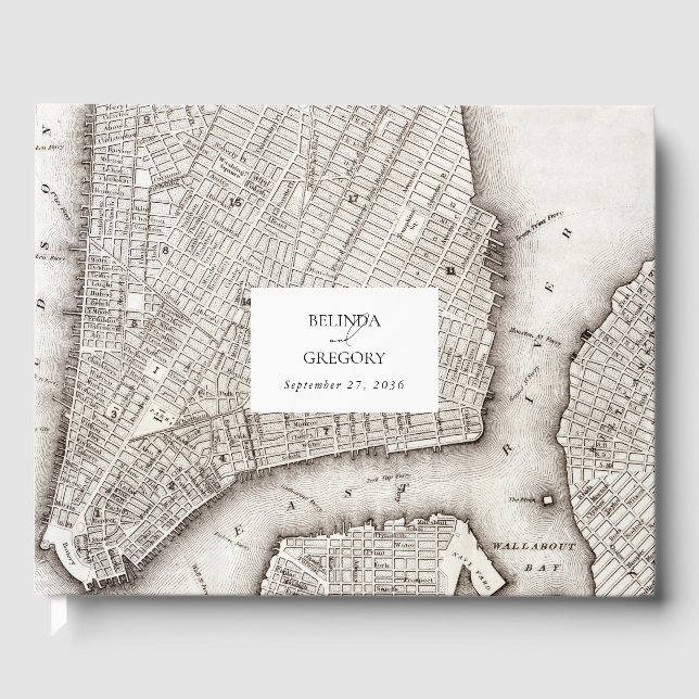 Livre D'or New York City Destination Mariage NYC (Recto)