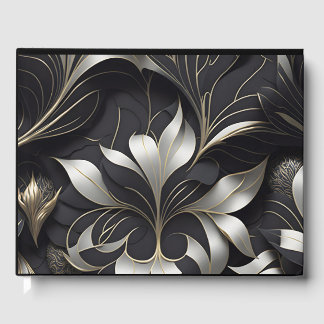 Livre d'or noir moderne