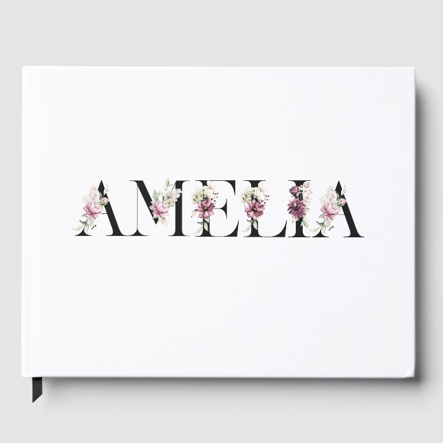 Livre D'or Nom Amelia (Recto)