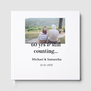 Livre D'or nom de photo d'anniversaire de 60 ans toujours en