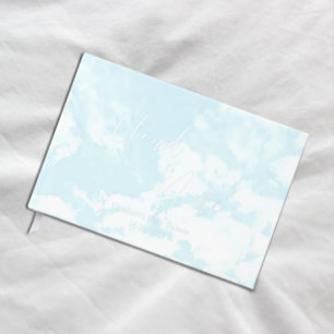 Livre D'or Nous sommes sur le Baby shower Cloud Nine