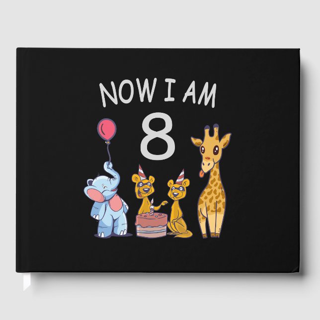 Livre D'or Now I, 8 ans d'âge huit (Recto)