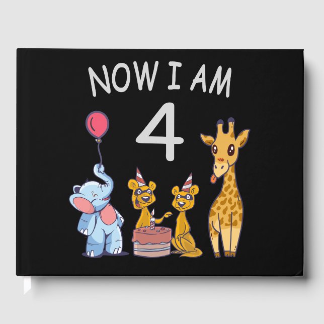 Livre D'or Now I le 4 e jour du 4e jour du Birthday (Recto)