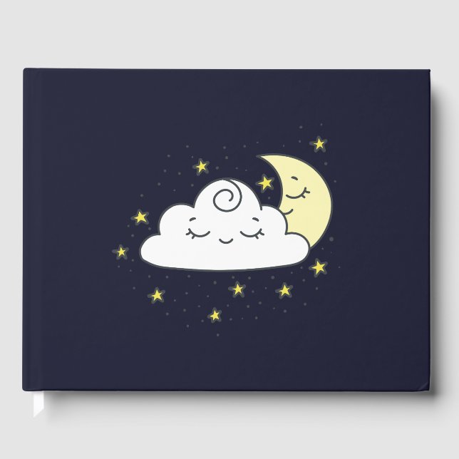 Livre D'or Nuage et lune (Recto)