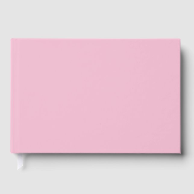 Livre D'or Nuance de rose pastel cerise (Recto)