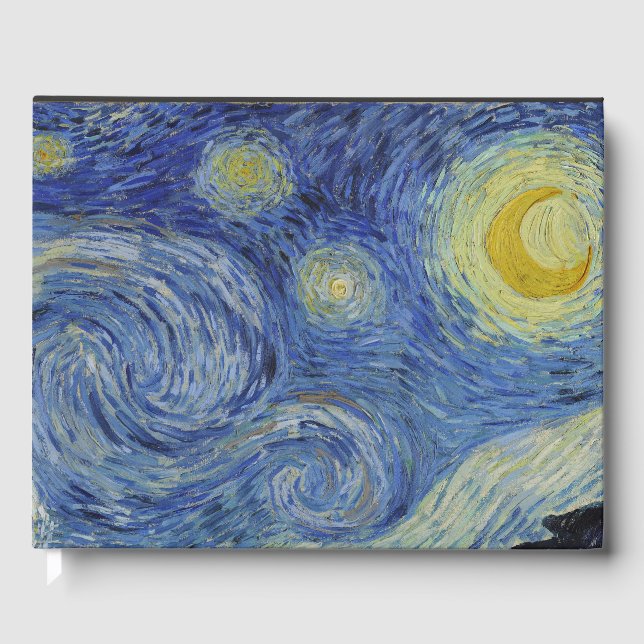 Livre D'or "Nuit étoilée" par Van Gogh (Recto)