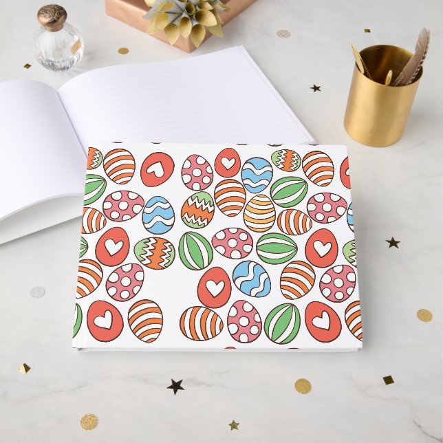 Livre D'or Oeufs de Pâques (Recto ouvert)