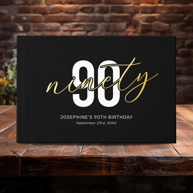 Livre D'or Or noir 90e anniversaire (Créateur téléchargé)