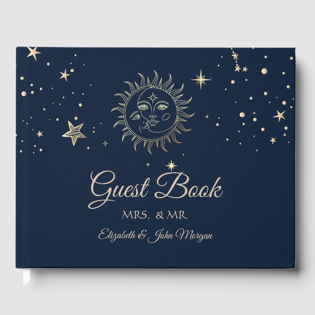 Livre D'or Or Soleil Et Lune Célestes  (Recto)