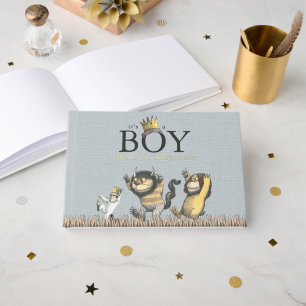 Livre D'or Où sont les monstres ? C'est une Baby Shower pou