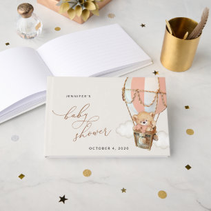 Livre D'or Ours En Conflit, Ballotte À Air Chaud Rose, Baby s