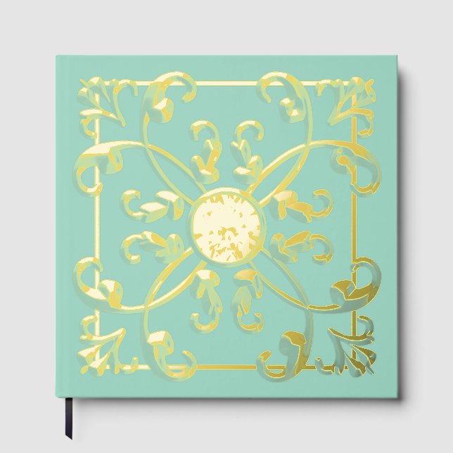 Livre D'or Pageant Real Foil Solls Scrapbook (Recto)