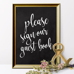 Livre d'or Panneau de mariage pas cher en tableau 