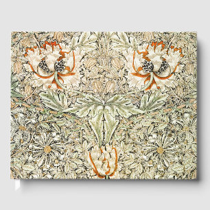 Livre D'or Papier peint floral Chèvrefeuille de William Morri