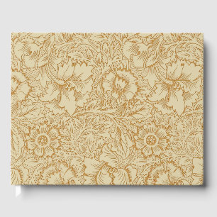 Livre D'or Papier peint floral Poppy de William Morris