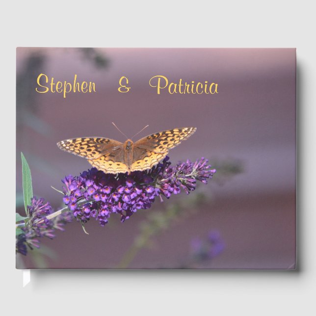 Livre D'or Papillon sur papillon Bush (Recto)